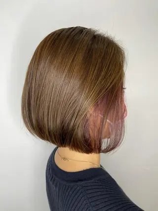 ショート カラー 杉田 一浩のヘアスタイル