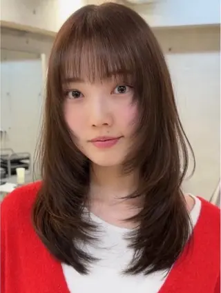 セミロング CIELO beautyバインドロック専門店所属・CIELO モデル募集のヘアスタイル