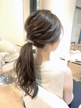 ヘアアレンジ ayano ．のヘアスタイル