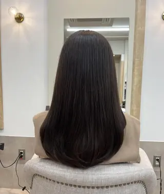 ロング 三岳 小雪のヘアスタイル