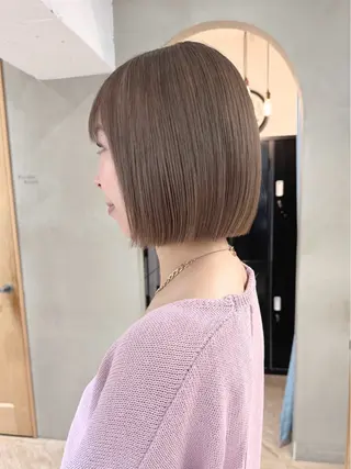 ミディアム カラー ボブ/レイヤー 🌟梅田盛一🌟のヘアスタイル