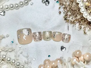 ネイル ネイルPetit Ribbonのネイルデザイン