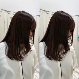 ミディアム 🎀推し活カラー/ ピンクカラー/のののヘアスタイル