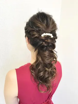 ヘアアレンジ 難波/白髪ぼかし/ KAORIのヘアスタイル