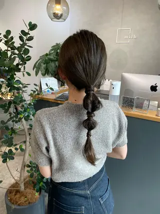 岸川 恭子のヘアスタイル