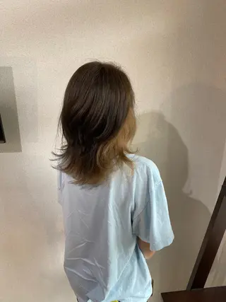 ミディアム 野口 茂宰のヘアスタイル