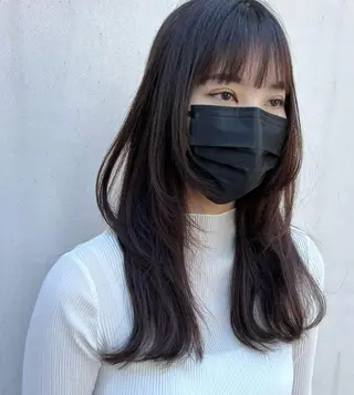 セミロング ally hairsalon所属・Emi .のヘアスタイル