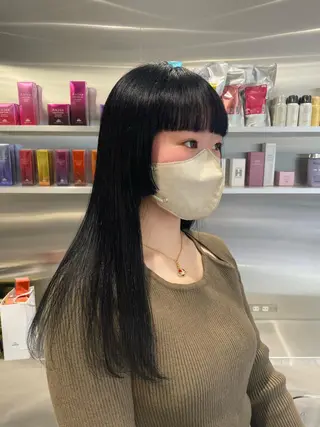 ロング カラー 🧁はるひ/ ZEST八王子🟡のヘアスタイル