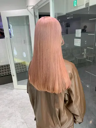 ロング カラー 🪞ハイトーン🪞 🤍waka🤍のヘアスタイル