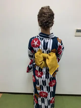 ヘアアレンジ Delight ヘアメイク着付けのヘアスタイル