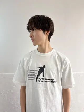 ミディアム メンズ メンズスタイリスト リュウジのヘアスタイル