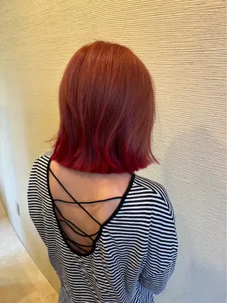 ミディアム 箕浦 稜真のヘアスタイル