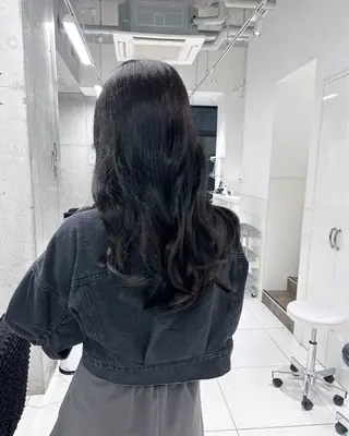 セミロング カラー shizuna/天神 /メンズ/ボブのヘアスタイル