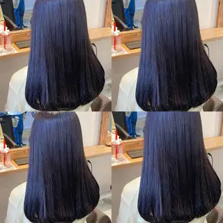 セミロング カラー GO TODAY SHAiRE SALON 新宿店所属・Minami. 🩵 再現性特化ヘアのヘアスタイル