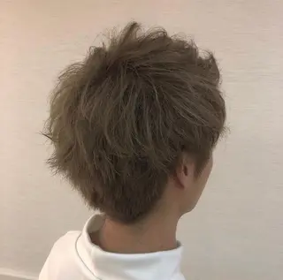 ショート カラー メンズ 大野 翼のヘアスタイル