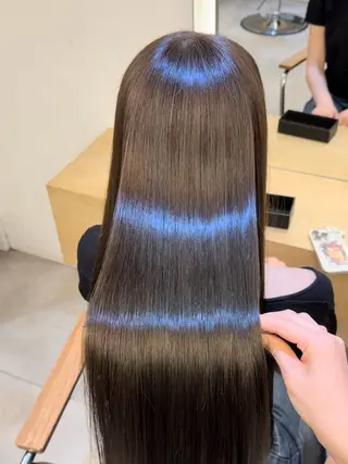 セミロング 里見 倭梨のヘアスタイル