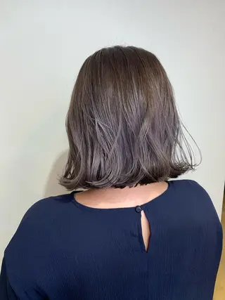 ミディアム カラー ハイライト✖️ 暗髪🤎Nahoのヘアスタイル