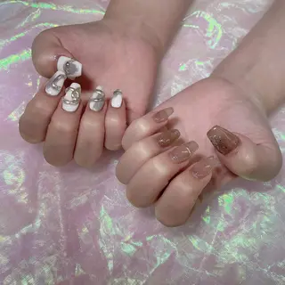 ネイル 🦋ネイルサロン ブラン🌈ゆりのネイルデザイン