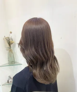 ロング カラー 髪質改善カラー🤍 エクステ✨君島由実子のヘアスタイル