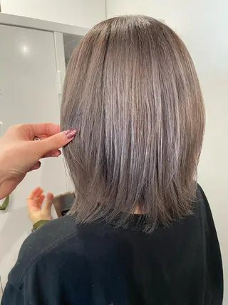 ミディアム カラー 💘MICOTO藤沢 髪質改善ブリーチ💘のヘアスタイル