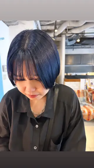 ショート カラー Aloa所属・髪質改善ｶﾗｰ🥣 ayaka🤎のヘアスタイル