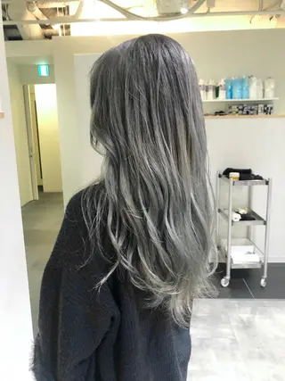 ロング カラー ショート/パーマ/ カラー/FUKOのヘアスタイル