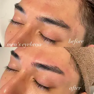 メンズ アイブロウ レイヤー/顔まわり /亀戸錦糸町/なつきのヘアスタイル