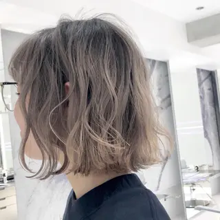 ミディアム カラー RAYS/レイズ/立川/立川南口所属・レイズ 立川のヘアスタイル