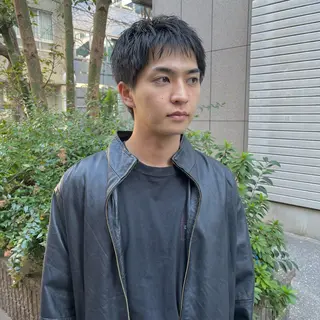 ショート メンズ メンズ特化 河内翔吾のヘアスタイル