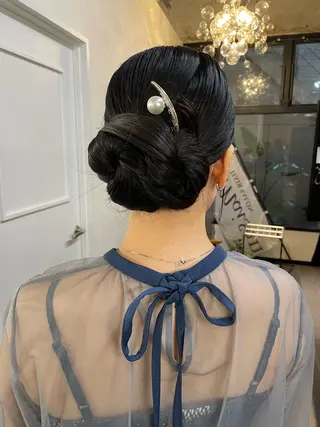 ロング ヘアアレンジ Stir maison[ステアメゾン]所属・layer cut /MIKUのヘアスタイル