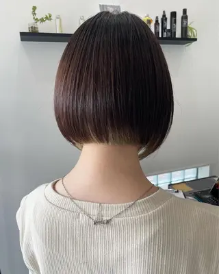ショート 明石 歩樹のヘアスタイル
