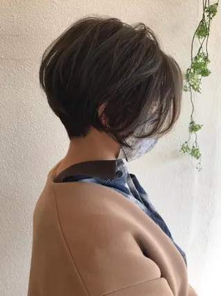 ショート カラー クリスタルマジック hair &　eyeのヘアスタイル