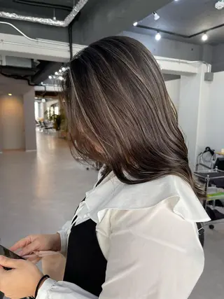 ロング カラー Reb_keiji 👑小倉圭司のヘアスタイル