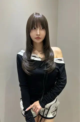 ロング Hirayama dykiのヘアスタイル