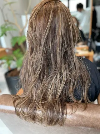 ロング 河内 元伸のヘアスタイル