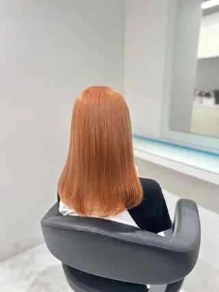 セミロング ナチュラルhair 🌿meariのヘアスタイル
