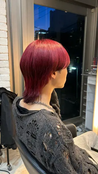 カラー miyu/ボブ/ 透明感カラー/栄のヘアスタイル