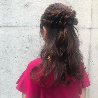 ミディアム カラー パーマ ヘアアレンジ apish aoyama所属・武 愛子の眉毛・アイブロウイメージ