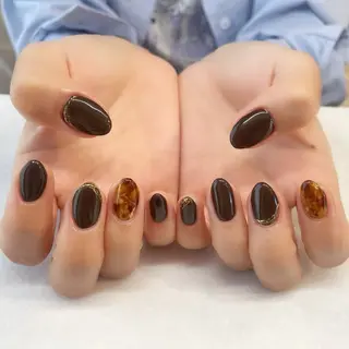 ネイル 🌈🐰 saki. m 🐰🌈のネイルデザイン