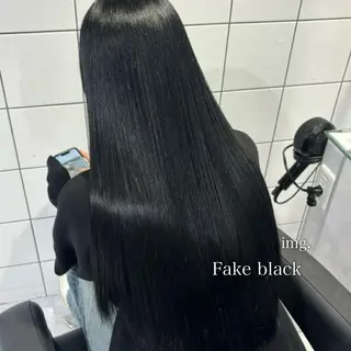 ロング カラー メンズ Ayaka🖤 ブリーチなしカラーのヘアスタイル