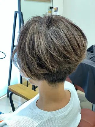 ショート カラー 髪質改善カラーリスト /根本雄貴のヘアスタイル