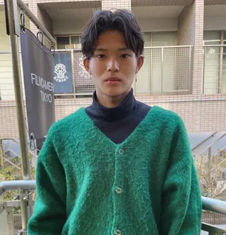 ショート パーマ メンズ 🌈圧倒的デザイン パーマ　関和希のヘアスタイル