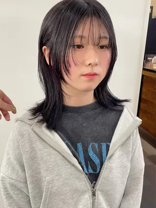 セミロング Stir maison[ステアメゾン]所属・layer cut /MIKUのヘアスタイル