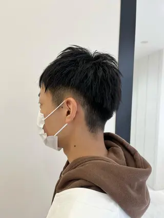 ショート メンズ レイヤー/ウルフ/ ボブ/ショート/屋敷のヘアスタイル