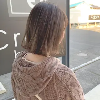 ショート カラー ヘアアレンジ 前田 善夫のヘアスタイル