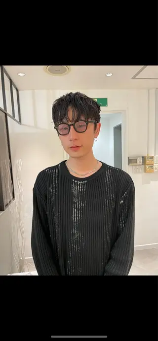 ショート メンズ HIBIKI/原宿 ハッシュカット🪄のヘアスタイル