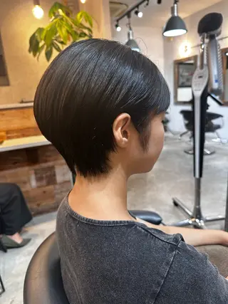 ショート SOURCE hair space所属・林 南美のヘアスタイル
