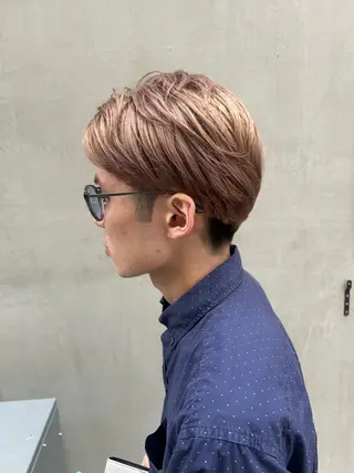 カラー tokute 片岡心🐥のヘアスタイル