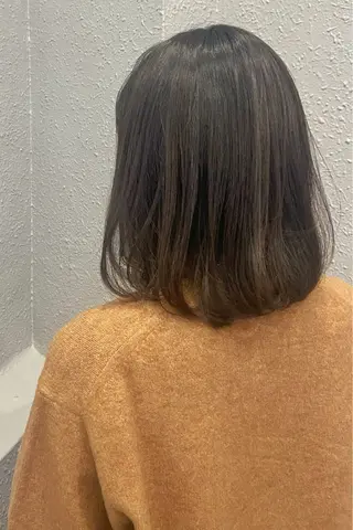 ミディアム バイエイト所属・名駅/ニュアンスパー マ/ボブ/石田のヘアスタイル