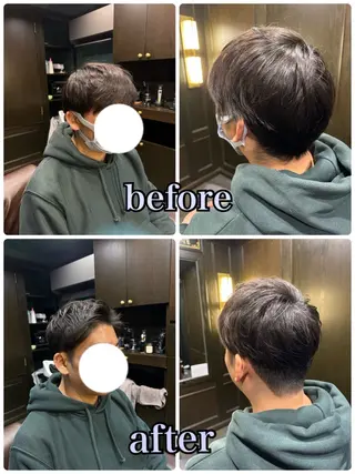 ショート メンズ LAVIE NEW STANDARD BARBER 秋葉原/神田店所属・LAVIE 秋葉原店のヘアスタイル
